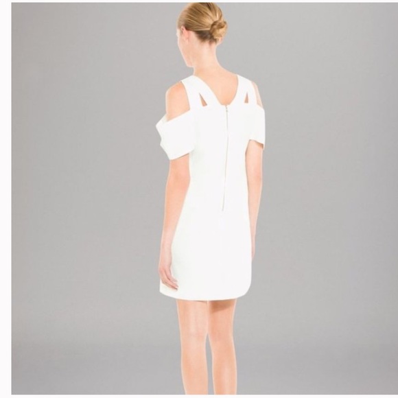 Sandro Paris White Mini Dress - Small - Picture 8 of 8